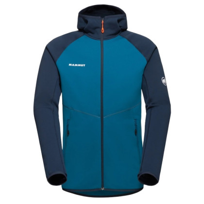 Veste homme Mammut Aconcagua ML Hooded Jacket Men bleue Deep Ice-marine