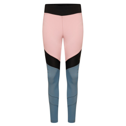 Leggings femmes Dare 2b BorntoShineLeggng rose / bleu PwdrPink/Blk