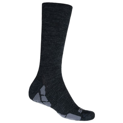 Chaussettes Sensor Hiking Merino noir / gris