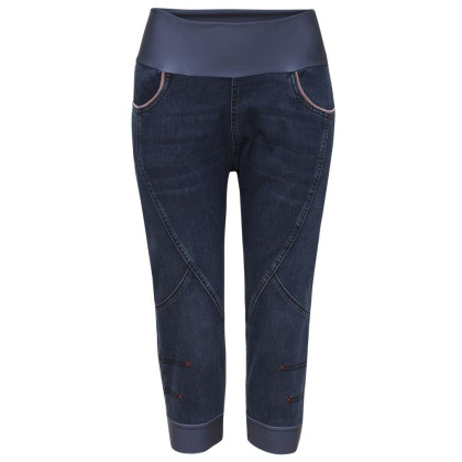 Pantalon 3/4 femme Chillaz Fuji 2.0 bleue denim dark blue