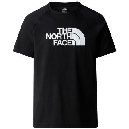 T-shirt homme The North Face S/S Raglan Easy Tee vert Tnf Black