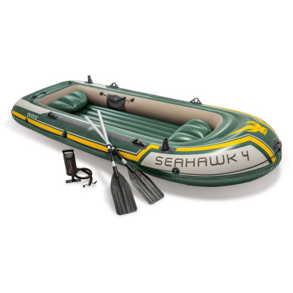 Bateau gonflable Intex Seahawk 4 Boat Set 68351NP