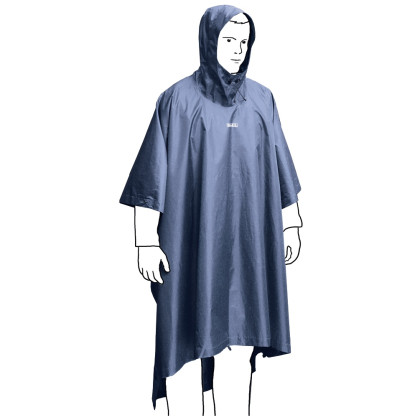 Poncho Boll Bivy Poncho SF bleue Darkblue