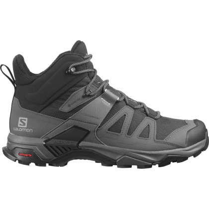 Chaussures randonnée homme Salomon X Ultra 4 Mid Wide Gtx noir / gris black