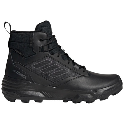 Bottes randonnée Adidas Terrex Unity Lea Mid R.RDY vert CBLACK/CBLACK/GREFOU