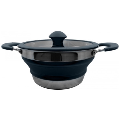 Pot Vango Cuisine 1.5L Non-Stick Casserole gris foncé Deep Grey