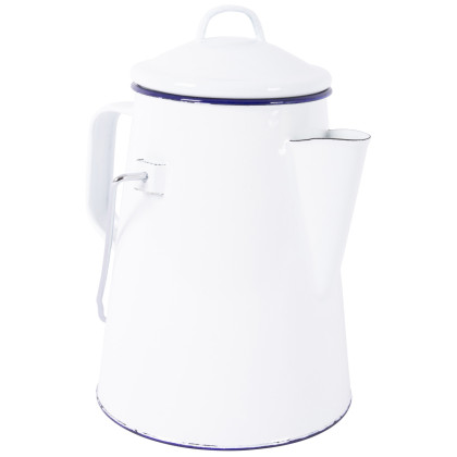 Bouilloire Bo-Camp Tea kettel enamel blanc / bleu white/blue