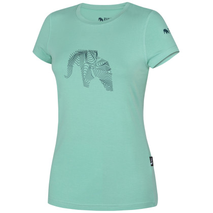 T-shirt femme Zulu Bambus Elephant 210 Short vert clair mint