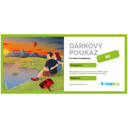 Bon d'achat 4camping Tištěný dárkový poukaz