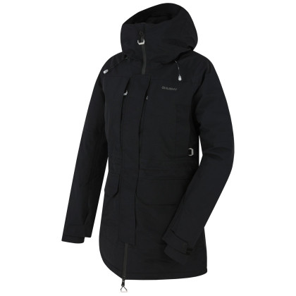 Manteau d'hiver femme Husky Nigalo L vert black