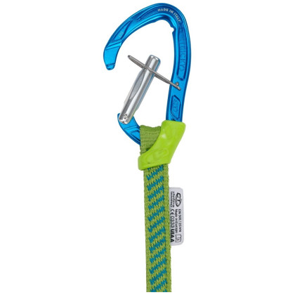 Dégaine Climbing Technology Tricky bleu clair Blue/Green