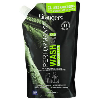 Produit nettoyage Granger's Performance Wash 1L noir/vert