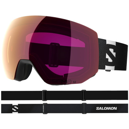 Masques ski Salomon Radium Pro Sigma noir / gris Black