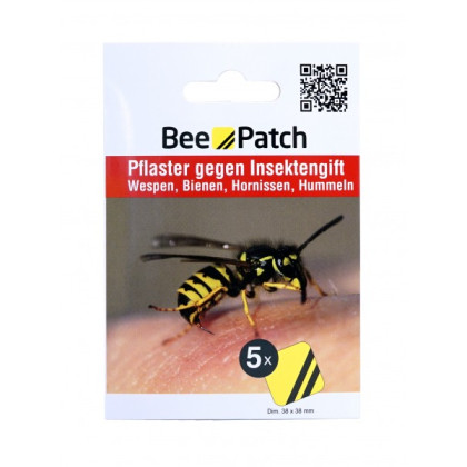 Patchs autocollants Bee Patch pour soigner piqûres d'abeilles/de guêpes