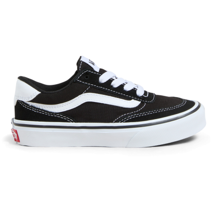 Chaussures enfant Vans Brooklyn Ls noir / blanc Suede/Canvas Black/White