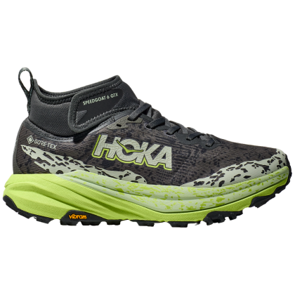 Chaussures de running hommes Hoka Speedgoat 6 Mid Gtx gris / vert Outer Orbit / Lettuce