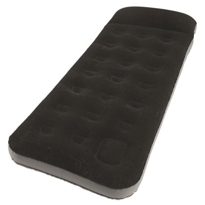 Matelas goflable Outwell Classic Single with Pillow & Pump noir / gris Black & Grey