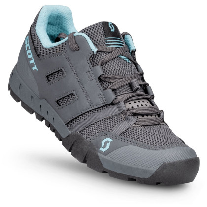 Chaussures vélo hommes Scott Sport Crus-r Flat girs dark grey/light blue