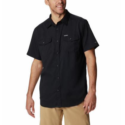 Chemise homme Columbia Utilizer™ II Solid Short Sleeve Shirt vert Black