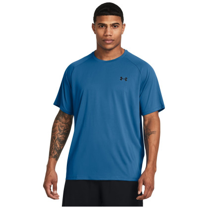 T-shirt homme Under Armour Tech SS Tee 2.0 bleu / bleue claire PhotonBlue/Black