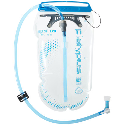 Poche d'hydratation Platypus Big Zip EVO 2L bleu clair