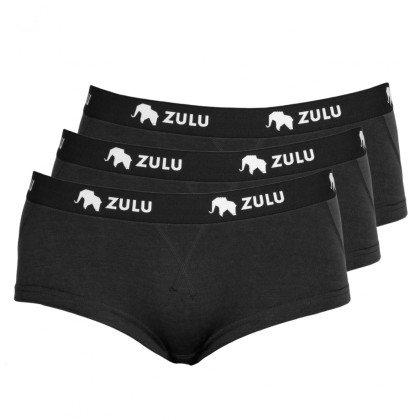 Culotte femme Zulu Merino 160 BF 3pack vert black