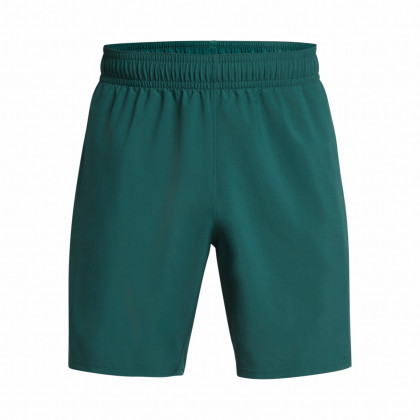 Short homme Under Armour Woven Wdmk Shorts vert - bleu HydroTeal/RadialTurquoise