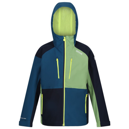 Veste enfant Regatta Jr Highton JktV bleu / vert Moroccan Blue/Navy