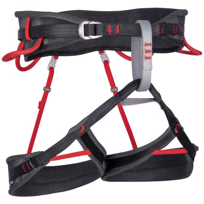 Harnais d'escalade Camp Velocity noir / rouge Black / Red