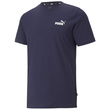 T-shirt homme Puma ESS Small Logo Tee bleue blue