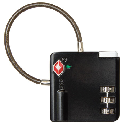 Cadenas Craghoppers TSA Padlock Combo/Cable vert Black