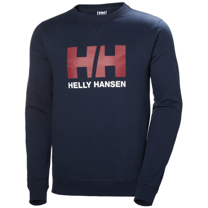 Sweat-shirt homme Helly Hansen Hh Logo Crew Sweat bleu foncé 597 Navy