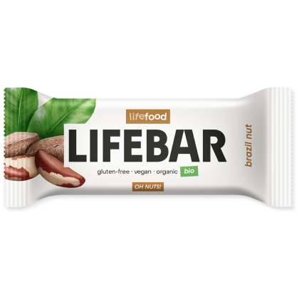 Barre Lifefood Lifebar tyčinka brazilská RAW BIO 40 g