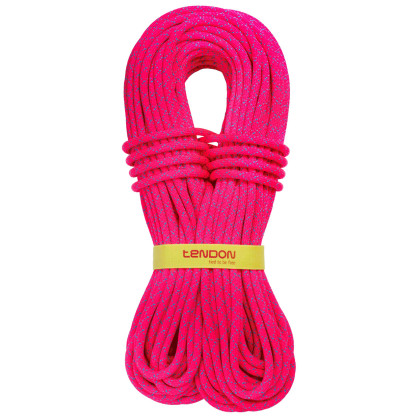 Corde d'escalade Tendon Master 9,7 mm Tefix (60 m) CS rose Pink