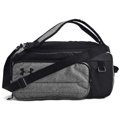 Sac de voyage Under Armour Contain Duo SM BP Duffle gris / noir CastlerockMediumHeather/Black/White