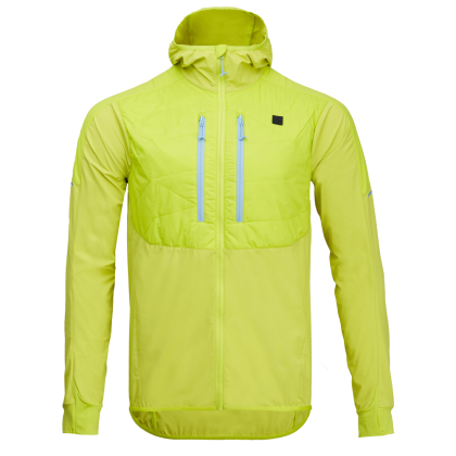 Veste homme Silvini Core jaune lime-blue