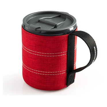 Tasse GSI Outdoors Infinity Backpacker Mug rouge Red