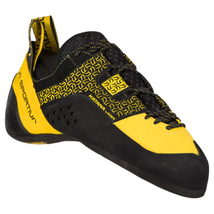 Chaussons d'escalade La Sportiva Katana Laces jaune / noir Yellow/Black