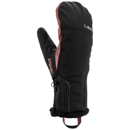 Gants de ski femmes Leki Vallarta 3D Women Mitt noir / rose black-rosé