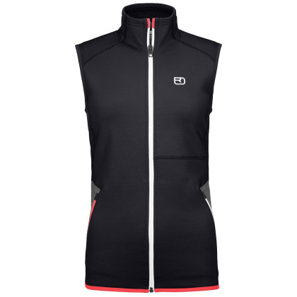 Gilet femme Ortovox Fleece Vest W vert black raven