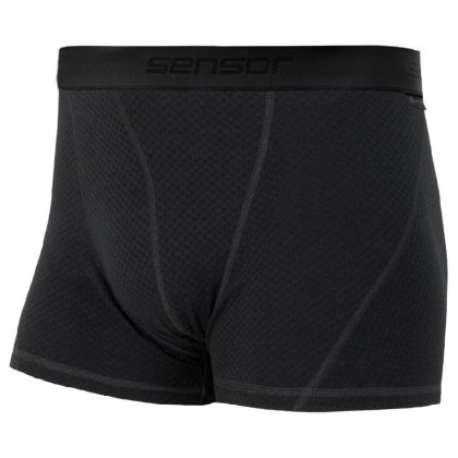 Short homme Sensor Double Face Merino Wool vert Black