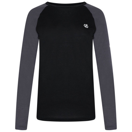 T-shirt fonctionnel femme Dare 2b W Exchange Baselayer Top noir / gris Black/Ebony