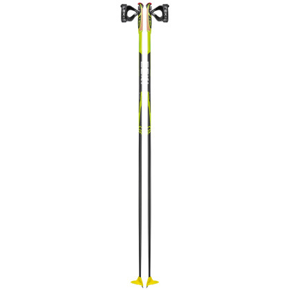 Bâtons ski Leki CC 450 noir/vert neonyellow-black-white