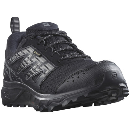 Chaussures de running hommes Salomon Wander Gore-Tex vert Black / Pewter / Frost Gray