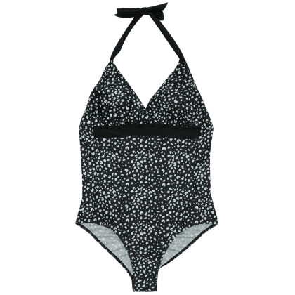 Maillot de bain femme Regatta Flavia Swim Cstm II noir / blanc Black/White Polka Print