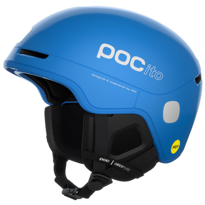 Casque de ski enfant POC POCito Obex MIPS bleue FluorescentBlue