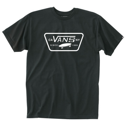 T-shirt homme Vans MN Full Patch vert Black/White