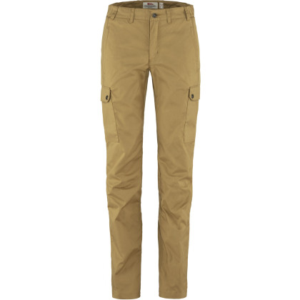 Patalon femme Fjällräven Stina Trousers W beige Buckwheat Brown