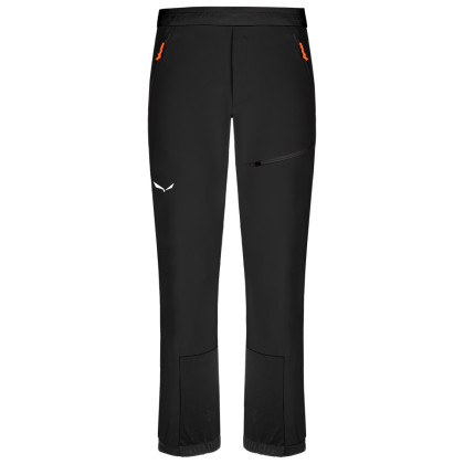 Pantalon softshell homme Salewa SELLA DST M LIGHT PANTS vert 0910 - black out