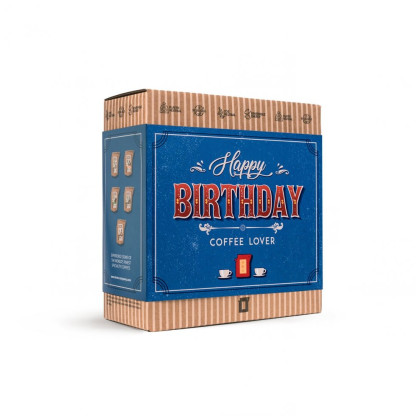 Paquet cadeau Grower´s cup Boîte d'anniversaire avec cafetières - 5x300ml